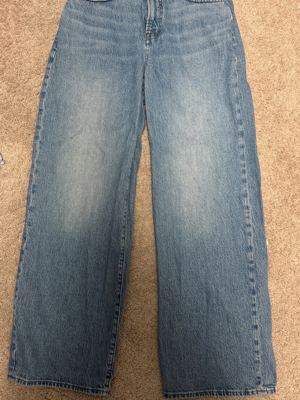 Madewell - Classic Wide-Leg Women’s Jeans in Light Blue